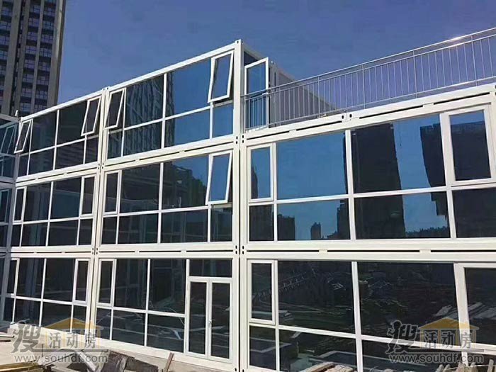 箱式房的外觀，體現(xiàn)了建筑藝術